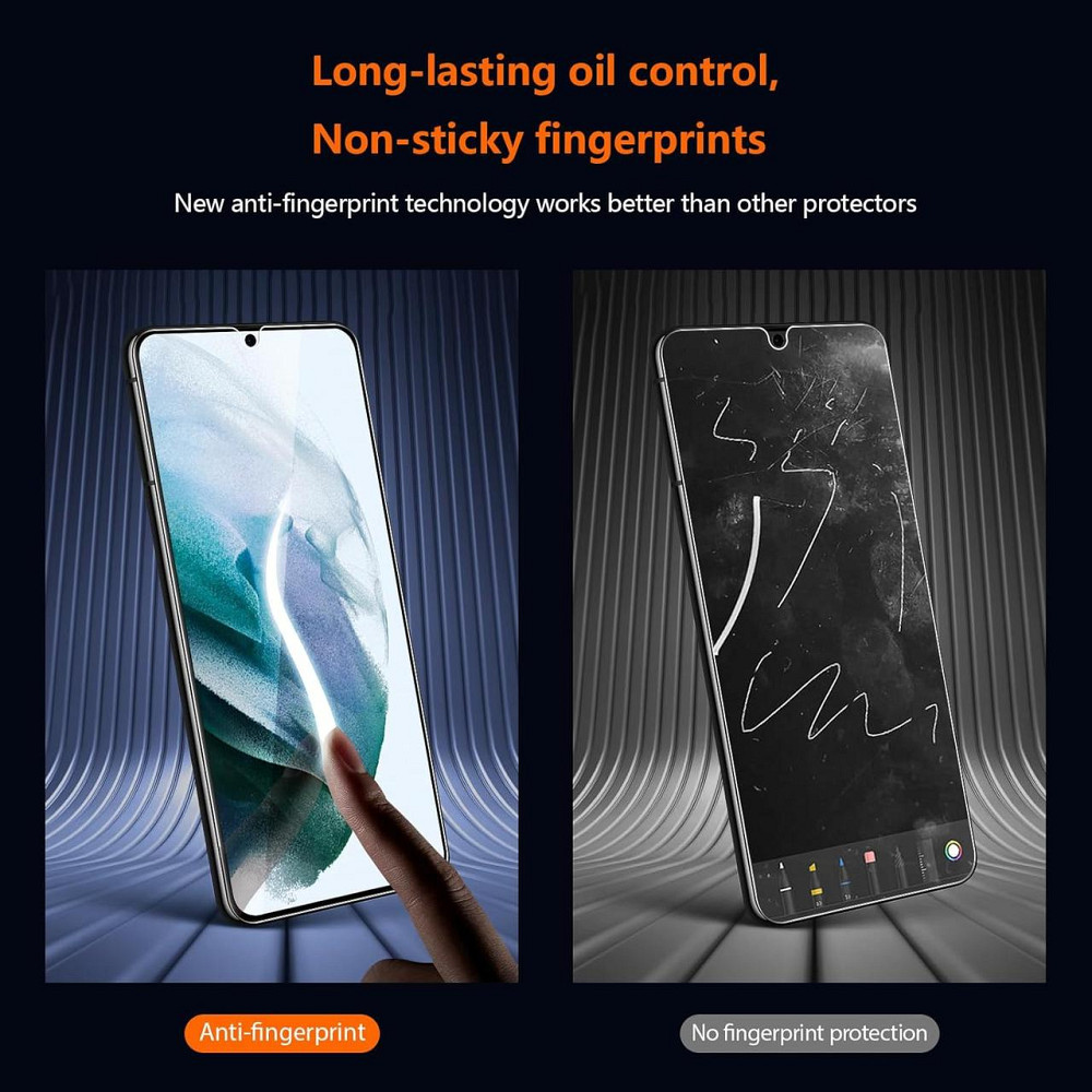 [2+2 шт.] Защитное стекло для экрана QUESPLE 2 шт для Samsung Galaxy S21 и 2 шт. защитных стекла для объектива камеры Днепр - изображение 3