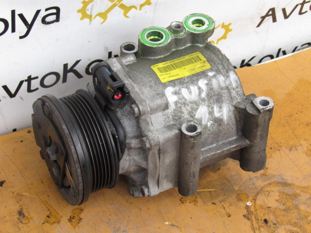 Компресор кондиціонера 1.4 / 1.6 бензин Ford Fusion 2002-2012 (8S61-19D629-AB) Ковель - изображение 3