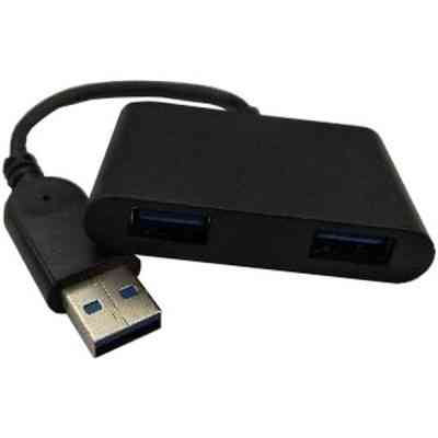 Концентратор Digitus USB-A to 2хUSB-А USB 3.1 Gen 1 (DA-70259) Вінниця