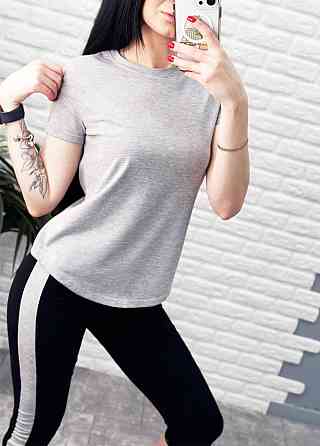 Спортивний костюм з бриджами "Dion" оптом | Норма Сірий, 46-48 Київ