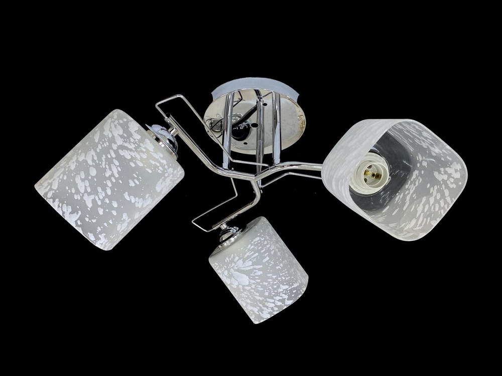 VALESO Люстра стельова на 3 плафони 7364F/3 Хром Коломыя - изображение 1