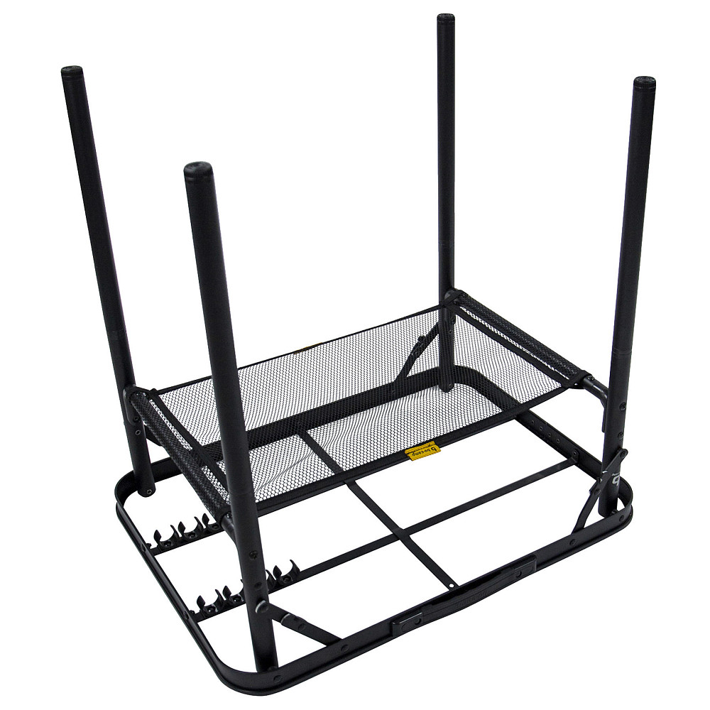 Стол Bo-Camp Garland 60x45 cm Black/Wood look (1404195) Вінниця - фото 2