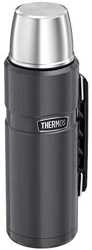 Термос 1.2 літра з ручкою для напоїв Thermos "Stainless King" Grey (170024) Нержавіюча сталь Нововолинськ - фото 3