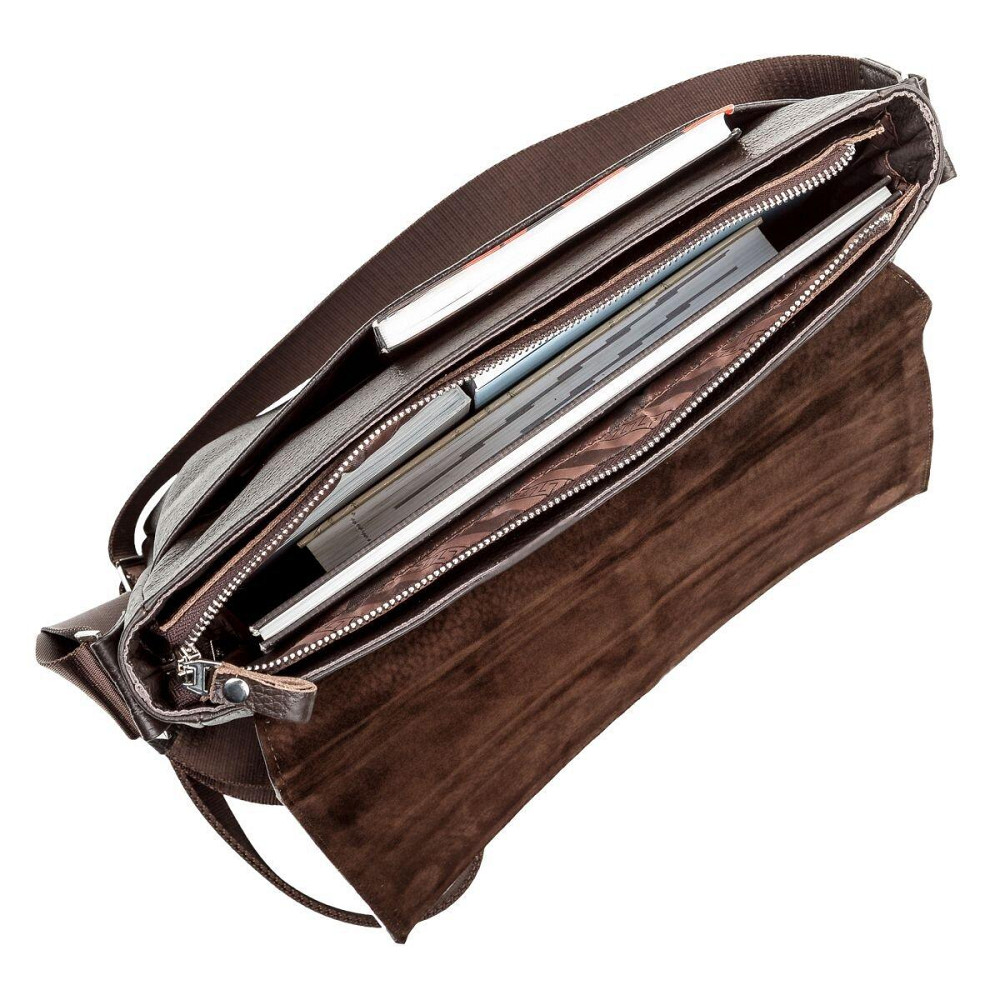 Сумка SHVIGEL 00798 Коричнева Київ - фото 4