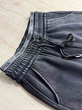 Штани жіночі Black Cyclone 602 джогери варені тай-дай чорні, чорний, 2XL Київ