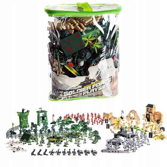 Игровой набор военная база с солдатами 300 элементов Iso Trade (26334) Нововолынск