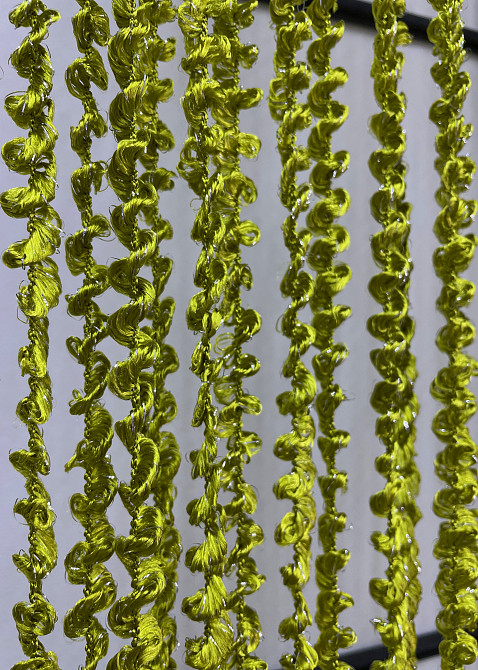 Шторы-нити спираль с люрексом Оливковый 300х300см 1 шт (61-073) Киев - изображение 8