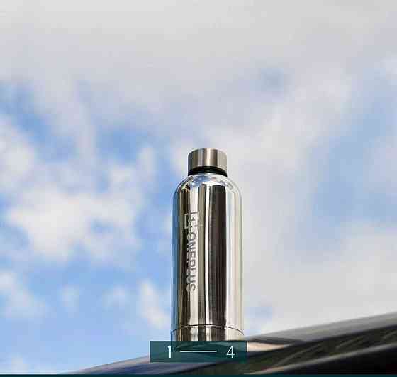 Эксклюзив Металлический Термос OnePlus Steel Flask Watter Bottle фляга Киев