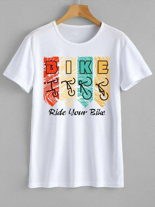 Футболка жіноча з принтом  42 Біла 2664082538 Дніпро - фото 1