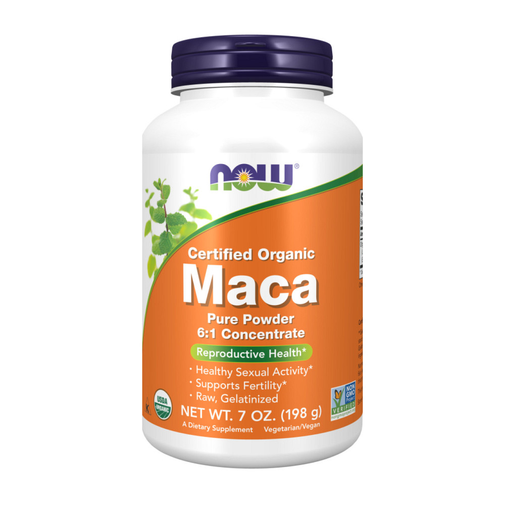 Екстракт мака в порошці NOW Maca Pure Powder 6:1 Concentrate 198g Київ - фото 1