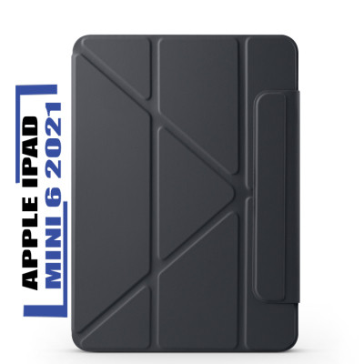 Чехол для планшета BeCover Ultra Slim Origami Magnetic Apple iPad Mini 6 2021 Black (712942) Винница - изображение 1