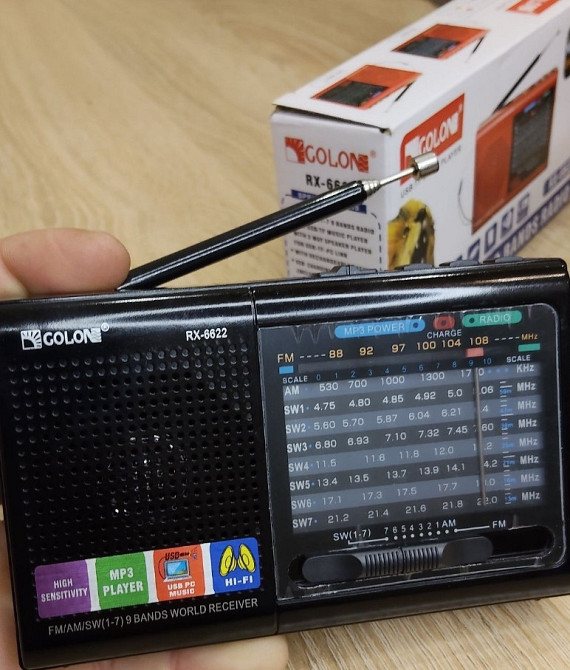 Мощный радиоприемник на аккумуляторе COLON RX-6622 Харьков - изображение 1