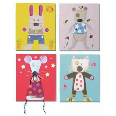 Набор для творчества Djeco Коллаж для самых маленьких (DJ08664) Винница - изображение 3