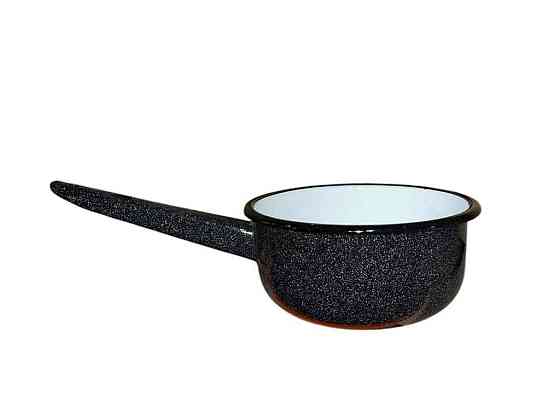 Ковш эм. 1,5л /4 без крышки Черный мрамор I21082/4 ТМ IDILIA Киев