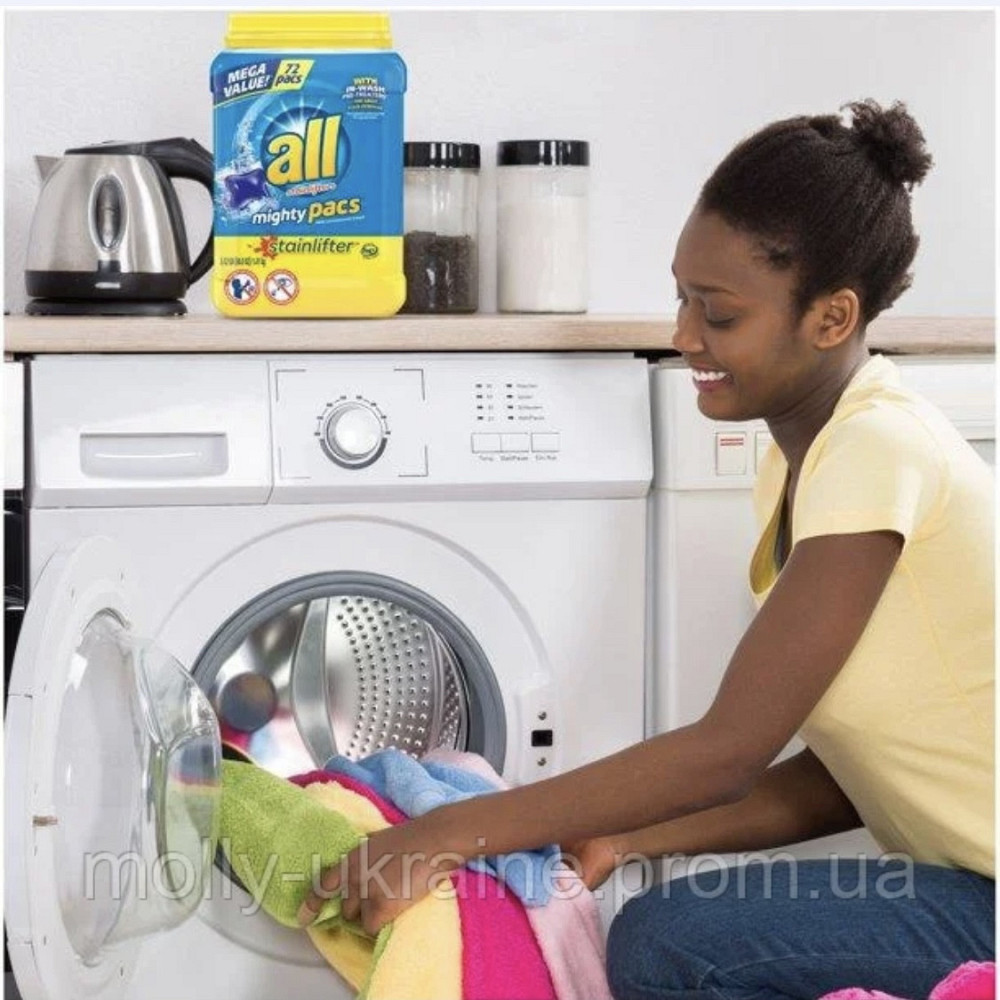 Капсула для стирки универсальная All Stainlifter Mighty Pacs (США) Виноградов - изображение 2