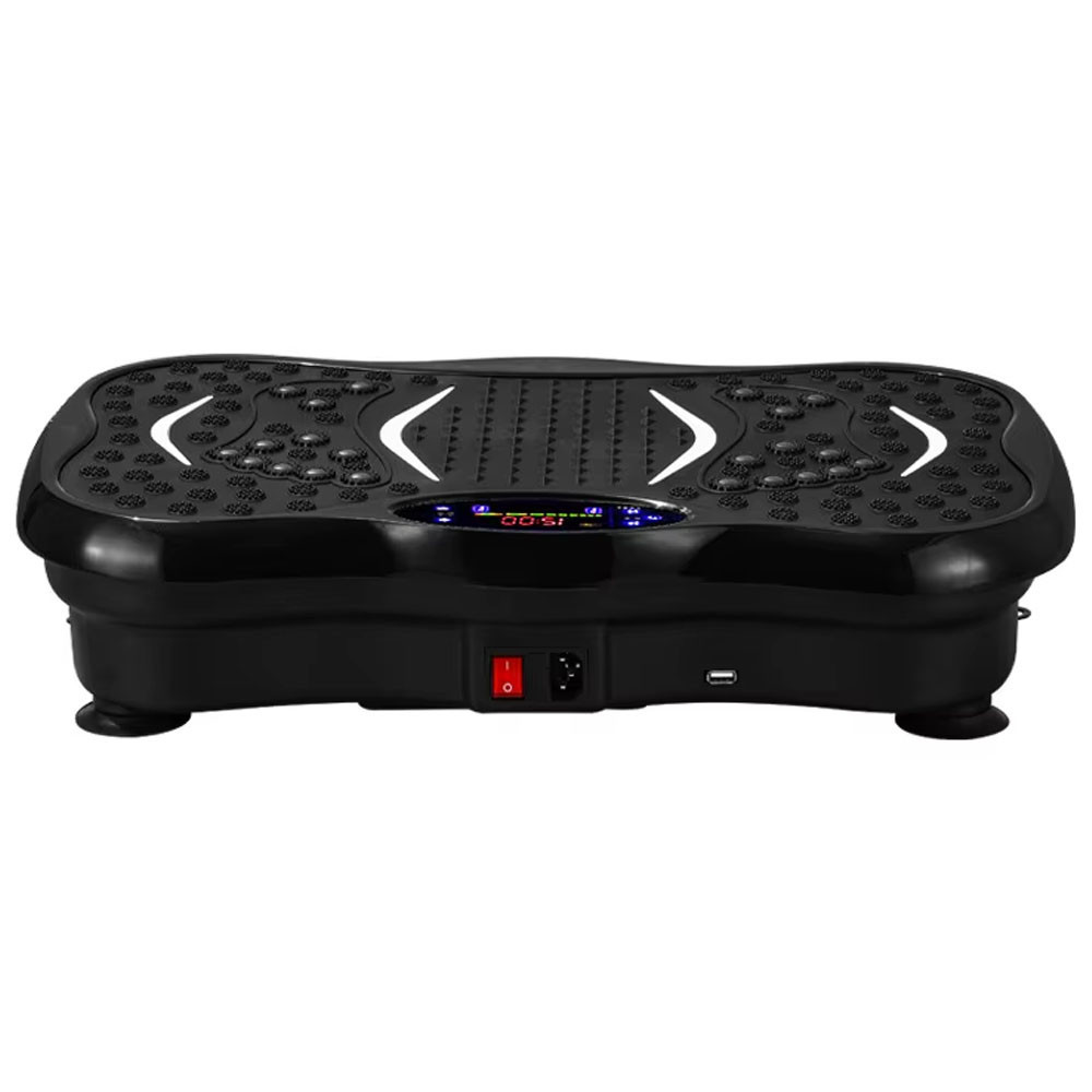 Виброплатформа для тренировок с 2 эспандерами + пульт, до 120кг TS-5513 / Вибротренажер для похудения Киев - изображение 9