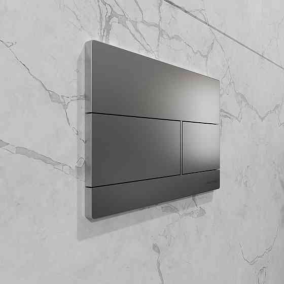 KVADRO M панель змиву polished aluminum Київ