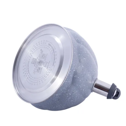 Чайник 3л нержавіюча сталь зі свистком з нейлоновою ручкою 1073GR KAMILLE Житомир - фото 5