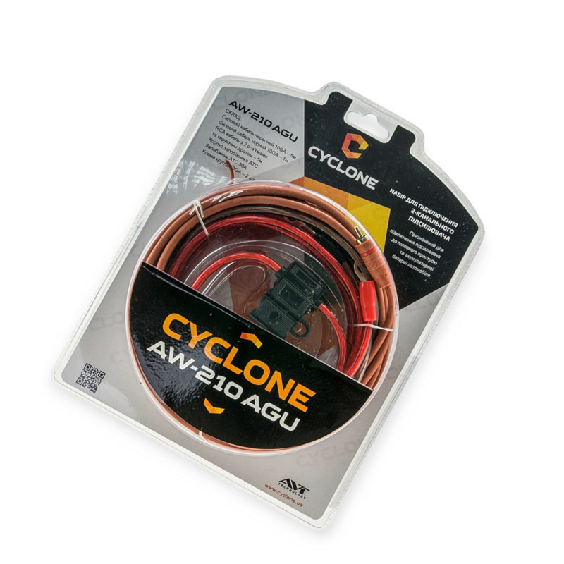 Провід акустичний набір для підключення 2-х канального підсилювача, запобіжник ATC 40А Мукачево - фото 1