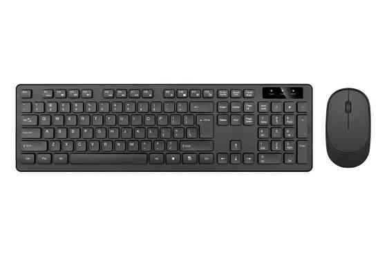 Набір 2 в 1 бездротова клавіатура та мишка 8875, чорний Винница