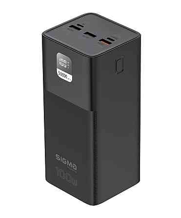 Універсальна мобільна батарея Sigma mobile XPower SI50A6QLX 50000mAh Black (4827798741313) Чорний Харьков