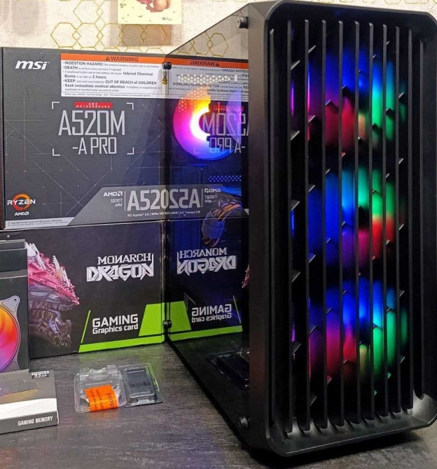 Ігровий ПК Ryzen 5 5600 RX 5700 XT 8GB 6|12 ядер 32 DDR4 M.2 512 AM4. Харків - фото 8