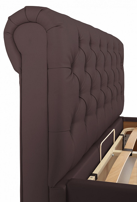 Кровать London Standart 140 х 200 см Fly 2231 Темно-коричневый Киев - изображение 10