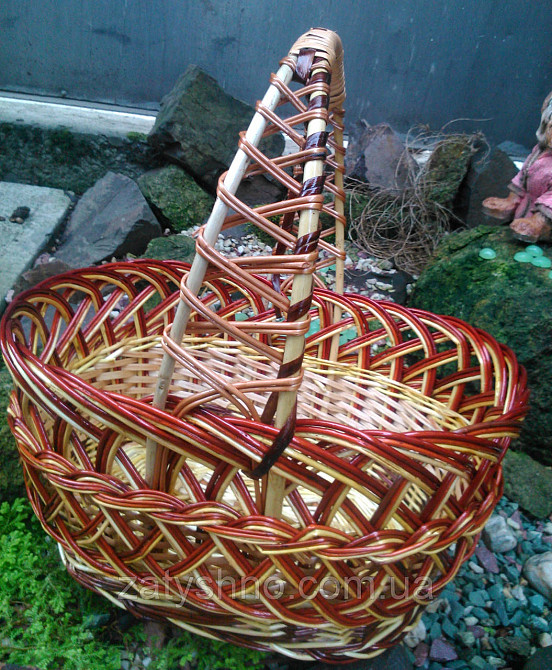 Пасхальная корзина овальная кофейная Киев - изображение 5