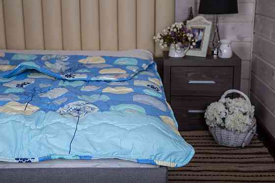 Ecotton Ковдра Ecotton Євро 200х220 см антиалергенна із бязі блакитна 40-0607 Blue Киев