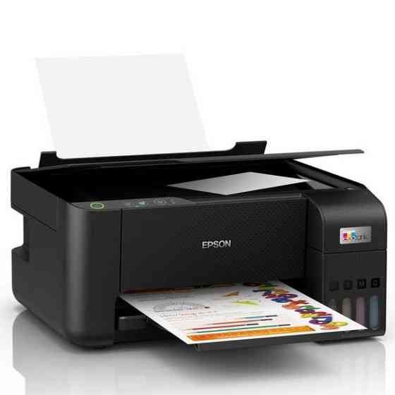 БФП А4 Ink Epson EcoTank L3200 (15 стор/хв, 5760 x 1440 dpi, СБПЧ, чорний) Фабрика Друку Вінниця