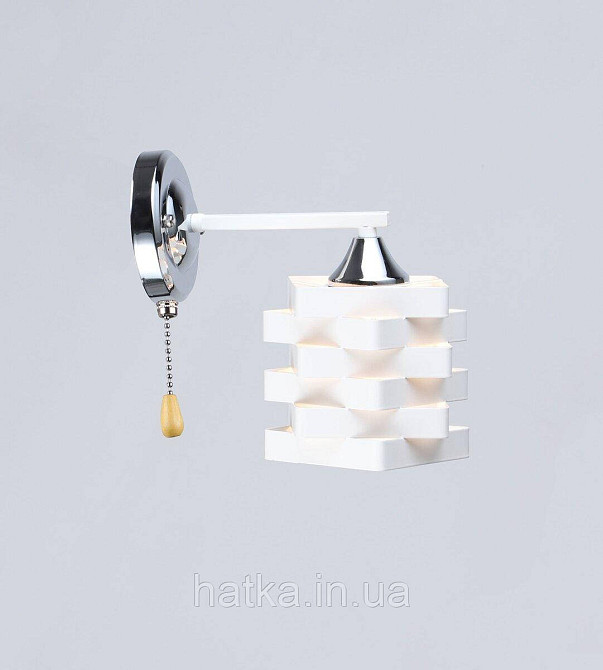 Бра настенная металлическая Sirius B A4300/1W WT+CR Киев - изображение 1