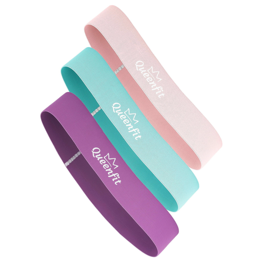 Набір резинок для фітнесу Queenfit 7-35кг set A Киев - изображение 3