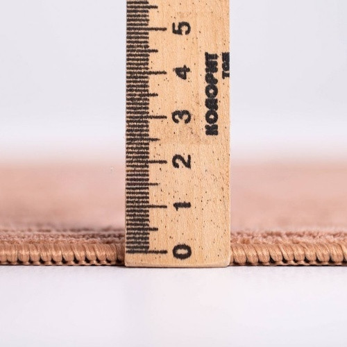 Килим універсальний для підлоги ТМ Dariana Фібра 68*120см коричневий Житомир - фото 4