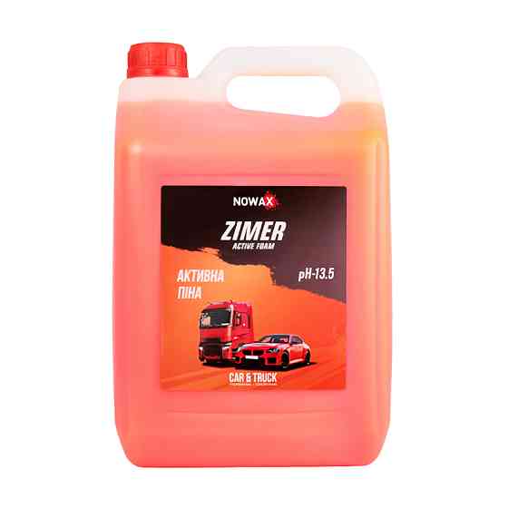Активная пена Nowax Zimer Active Foam концентрат для бесконтактной мойки 5л Львов