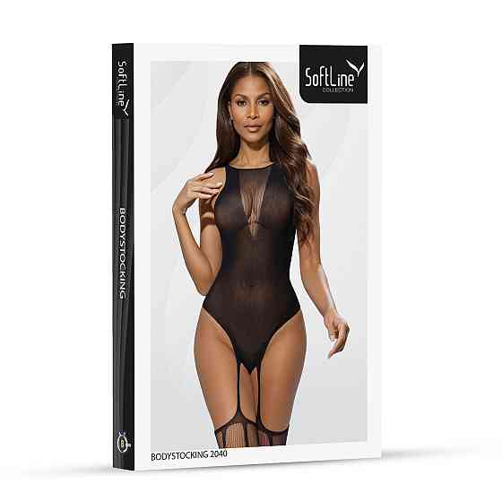 Бодистокинг - Bodystocking 2040, black - One Size Sex Aura Киев