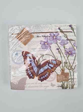 Серветки паперові (ЗЗХЗЗ, 18 шт.) "Неястова ніжність "Luxy (1 пачка) Харків