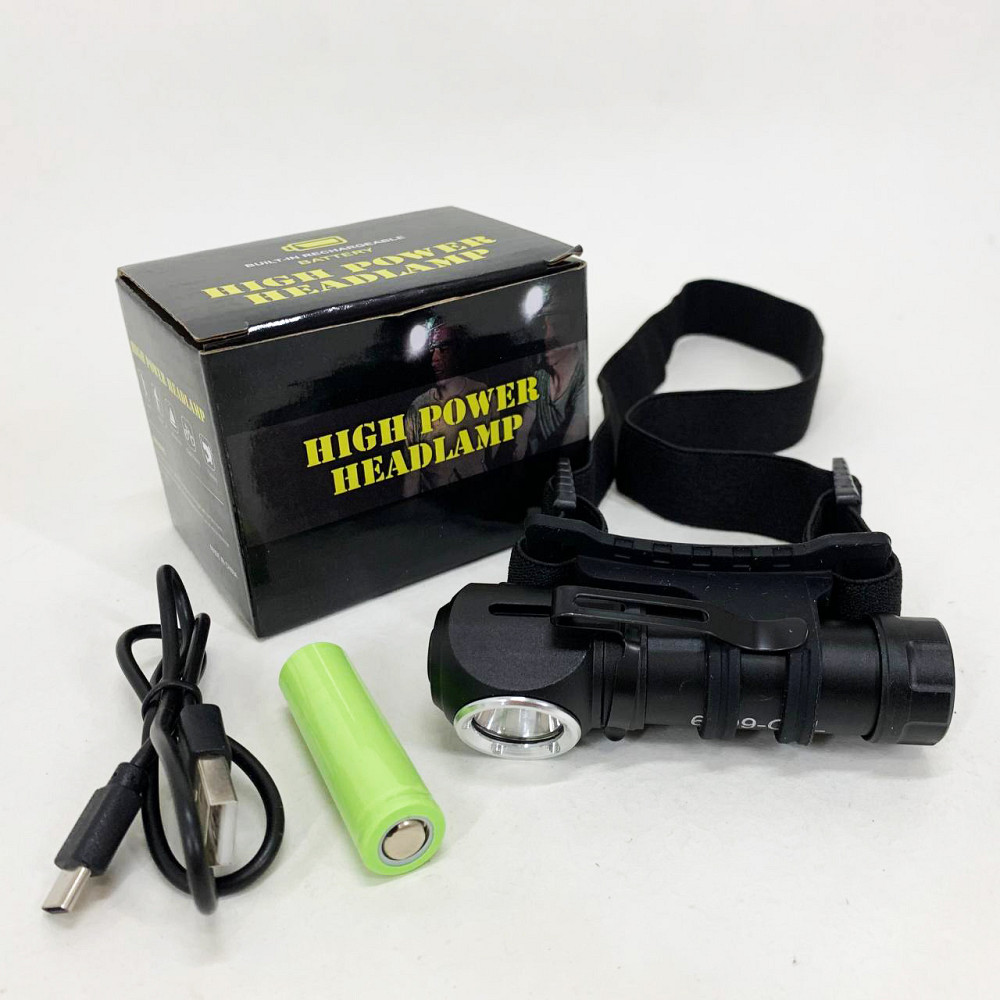 Мощный аккумуляторный налобный фонарик Police 6609-LED, Фонарик диодный налобный налобник VN-36 Ивано-Франковск - изображение 2