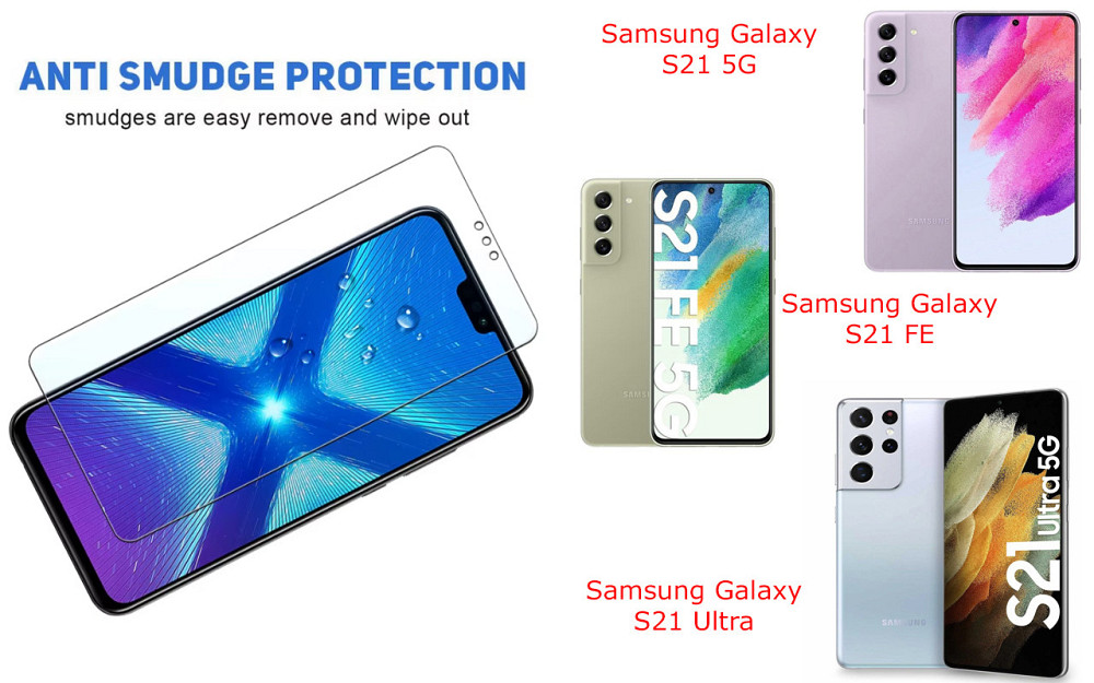 Защитное стекло NeoGlass для Samsung Galaxy S21 5G, S21 FE, S21 Ultra – ультрапрозрачное и устойчивое Киев - изображение 3