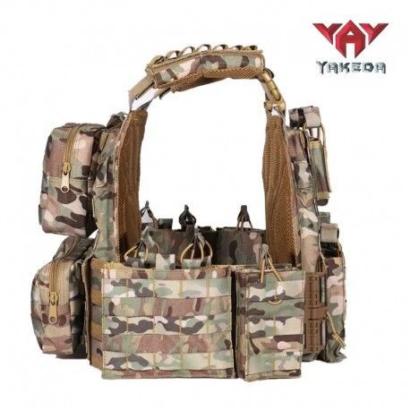 Розвантажувальний жилет для бронеплит YAKEDA з бічними кишенями для плит. a99986-1 Одеса - фото 5