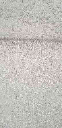 Обои виниловые на флизелине Marburg Aura метровые однотонные под крошку структурные бежево белые Киев