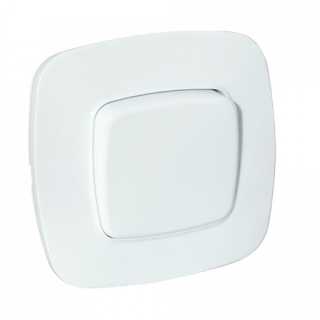 Вимикач 1кл. білий Horoz Харків - фото 1