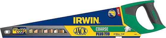 Ножівка для дерева 550 мм 7T/8P поперечний грубий різ, IRWIN Одеса