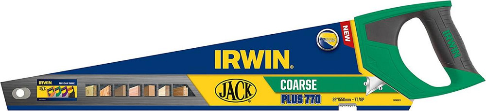 Ножівка для дерева 550 мм 7T/8P поперечний грубий різ, IRWIN Одеса - фото 5
