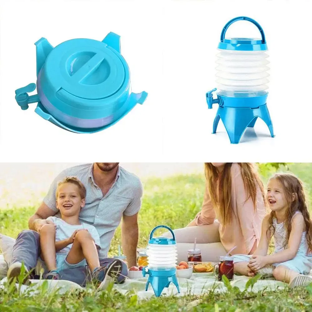 Открытый складной диспенсер для напитков пластиковый портативный для пикников на открытом воздухе Коломия - фото 2