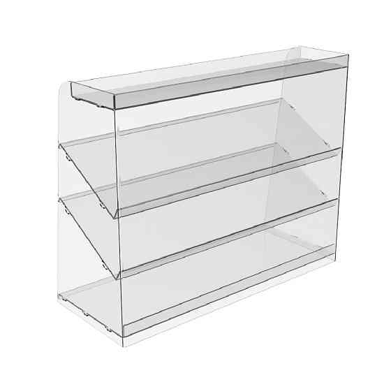 Підставка вітрина EKOSTAR 4 полиці 500х200х400 Київ