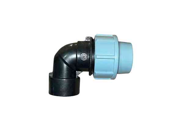 Кут внутрішня різьба КВР 25x3/4 ТМ Santehplast Київ