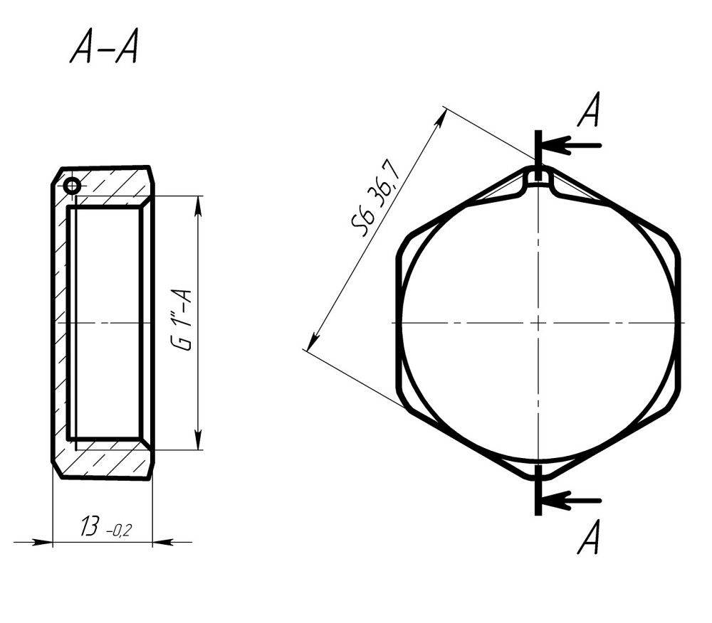 Заглушка 1| В латунна під пломбу LC501P OPTIMUM Київ - фото 3