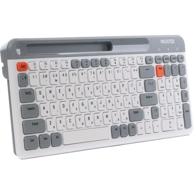 Клавиатура Maxxter KBW-02G-UA Wireless Grey (KBW-02G-UA) Винница - изображение 3