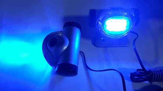 Підсвічування-ліхтар зовнішнє KL-26 2x7LED Blue овал (пара) Вінниця