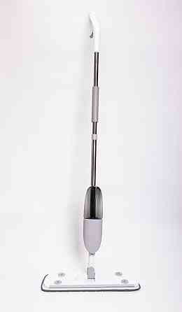 Швабра з розпилювачем для миття підлоги з мікрофіброю Київ